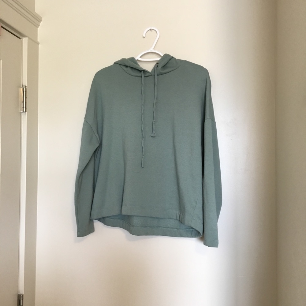 Surfer cropped hoodie